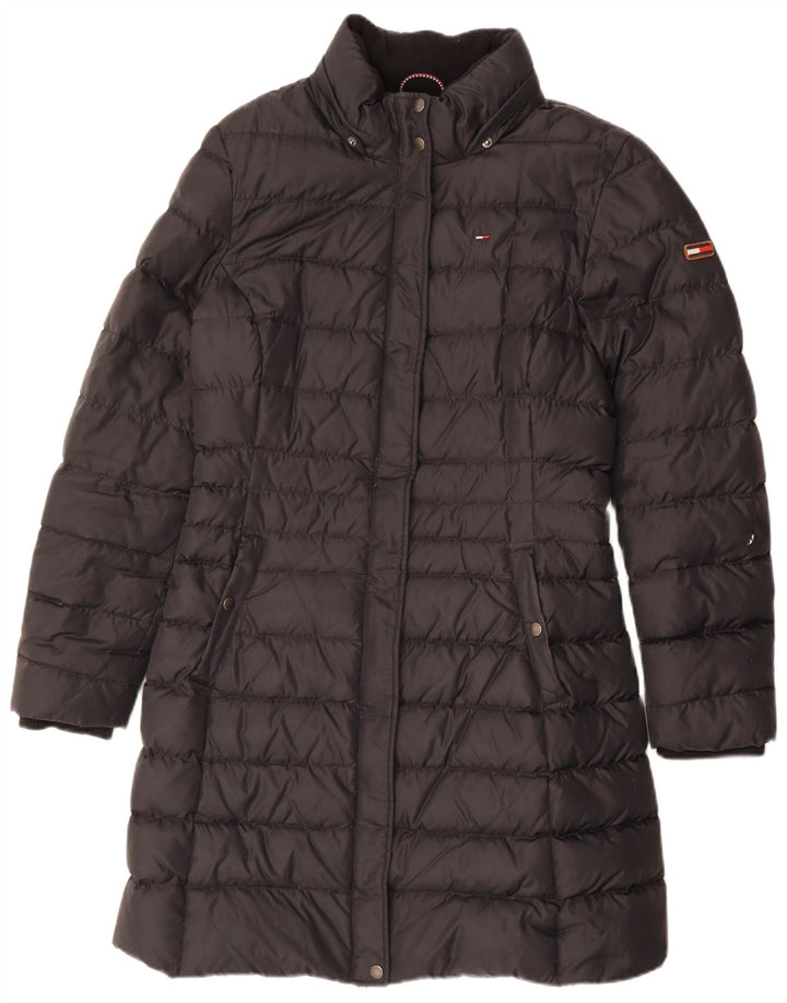 Tommy Hilfiger Γυναικείο παλτό UK 16 Large Black Polyester