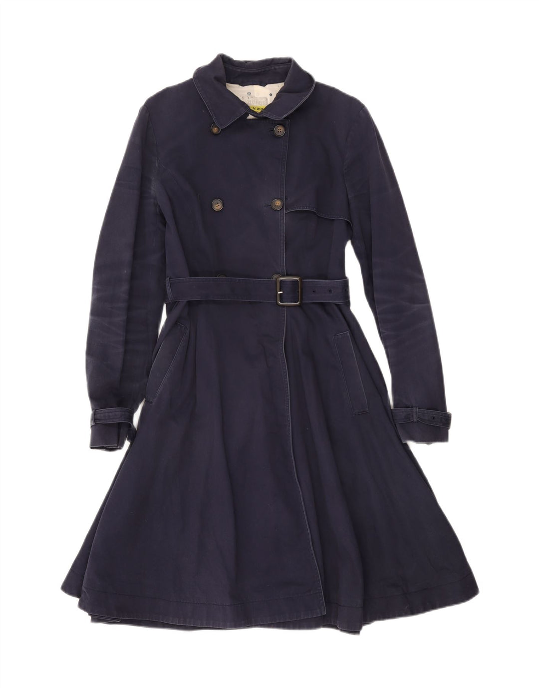 Hobbs Γυναικεία καμπαρντίνα UK 12 Medium Navy Blue Cotton