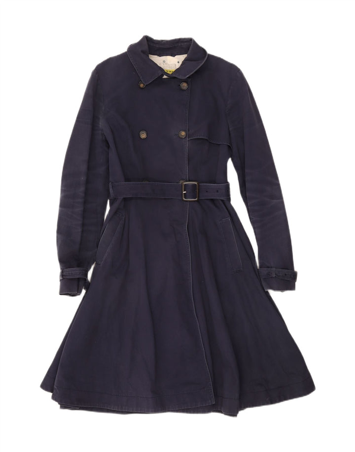 Hobbs Γυναικεία καμπαρντίνα UK 12 Medium Navy Blue Cotton
