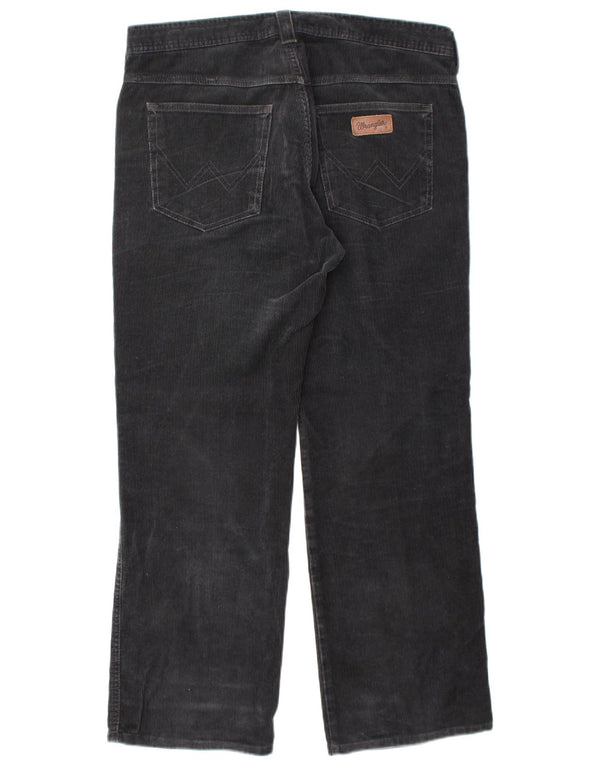 Ανδρικό παντελόνι Wrangler Roxboro Straight Corduroy W34 L30 Navy Blue Cotton