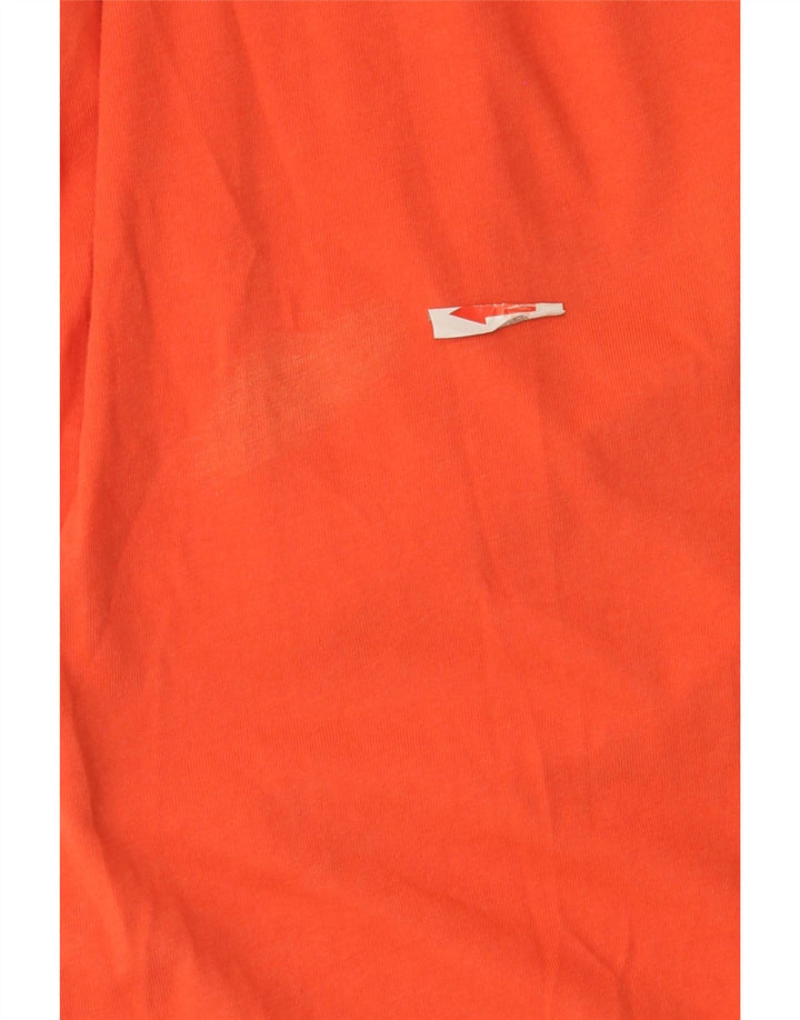 Marks & Spencer Γυναικείο Αμάνικο Maxi Φόρεμα UK 10 Small Orange