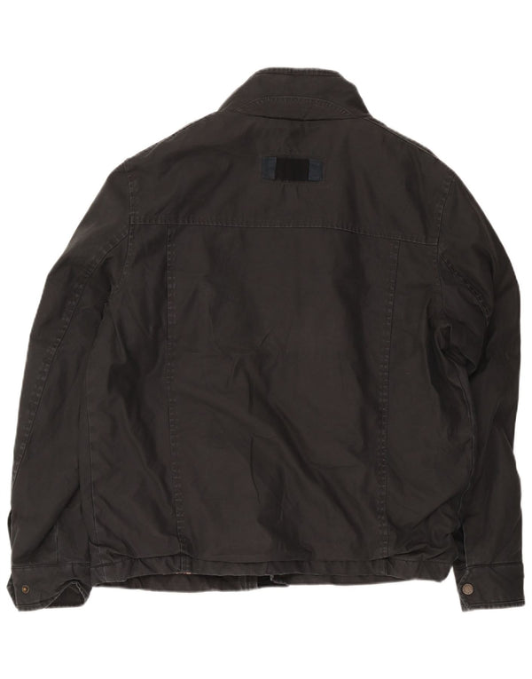 Ανδρικό Μπουφάν Ανεμοδράστη Fat Face UK 38 Medium Grey Cotton