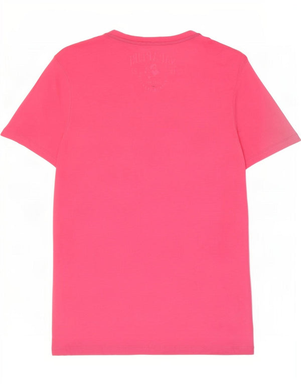 Ανδρικό γραφικό T-Shirt Napapijri Top Large Pink