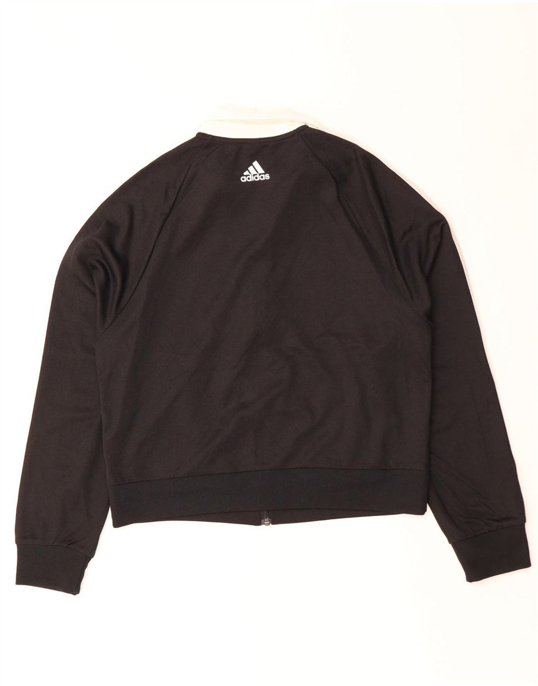 Γυναικεία αθλητική φόρμα ADIDAS Top Jacket UK 14 Medium Black Polyester
