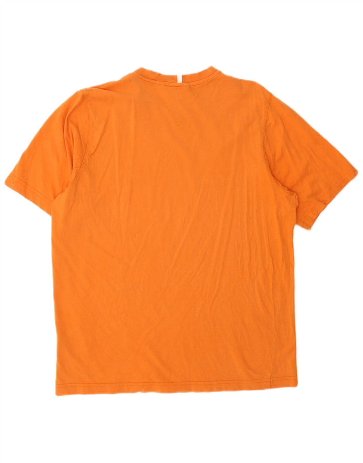 Ανδρικό T-Shirt Adidas Top Βαμβακερό μεσαίο πορτοκαλί