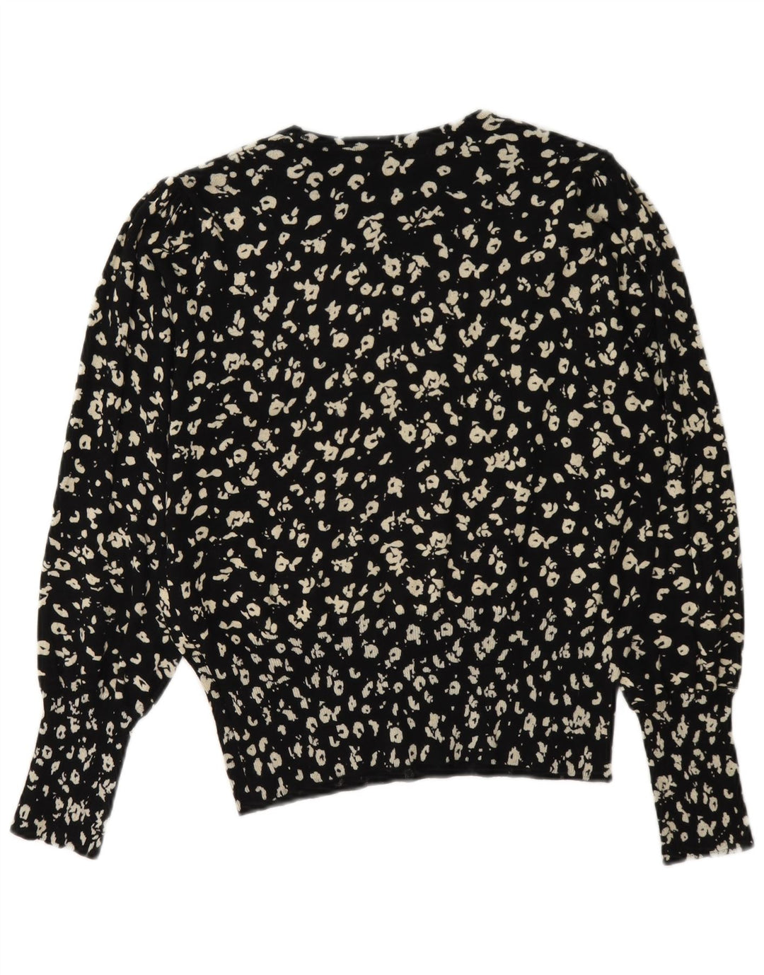 Marks & Spencer Γυναικείο πουλόβερ με λαιμόκοψη UK 12 Medium Black