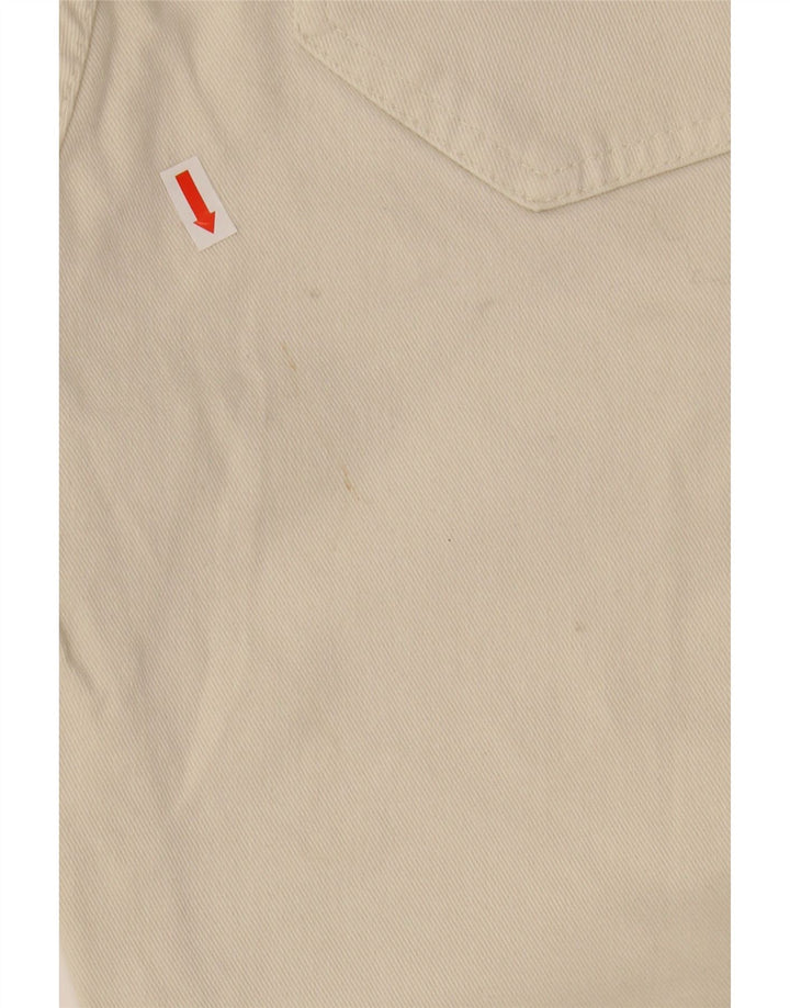 Zara Γυναικείο Slim Casual Παντελόνι EU 38 Small W28 L26 Off White