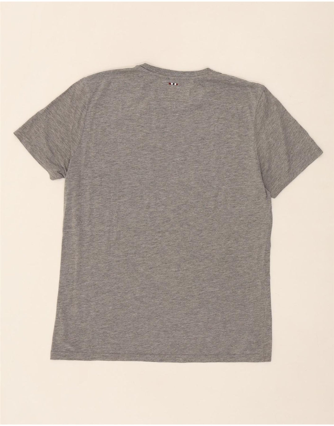 NAPAPIJRI Mens Graphic T-Shirt Top Small Grey Vintage Napapijri and Second-Hand Napapijri from Messina Hembry 
