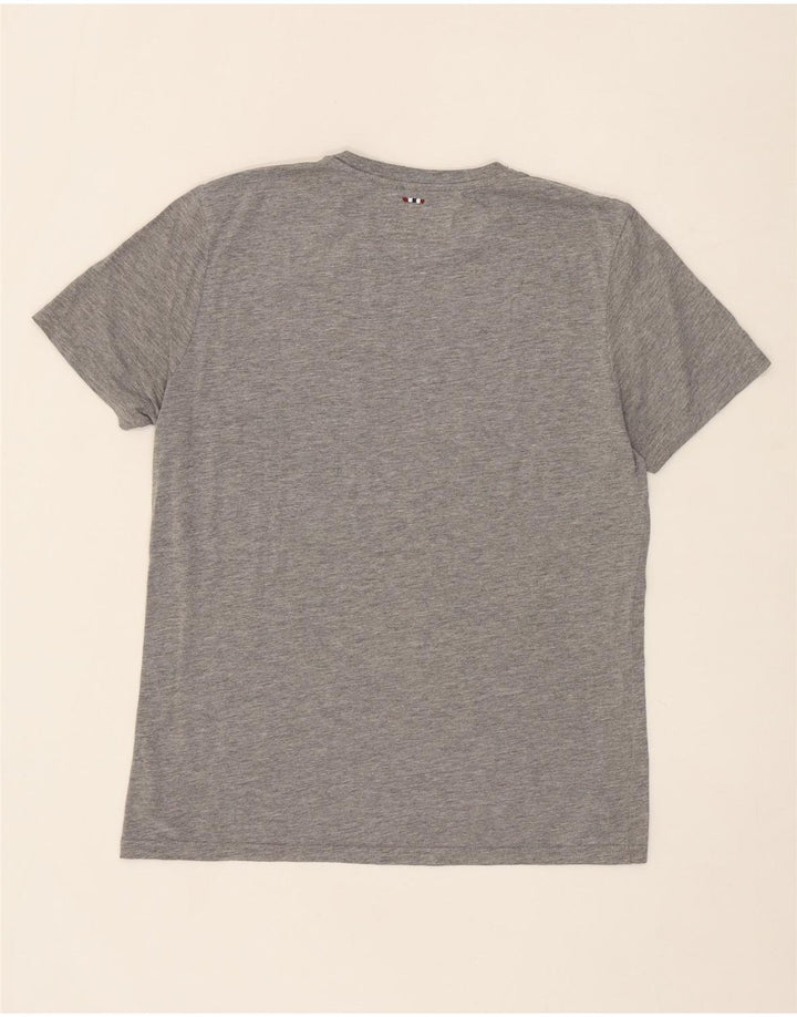 NAPAPIJRI Mens Graphic T-Shirt Top Small Grey Vintage Napapijri and Second-Hand Napapijri from Messina Hembry 