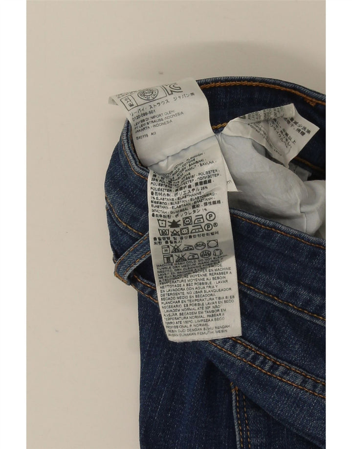 Levi's Womens 715 Bootcut Jeans W32 L32 Μπλε βαμβακερό