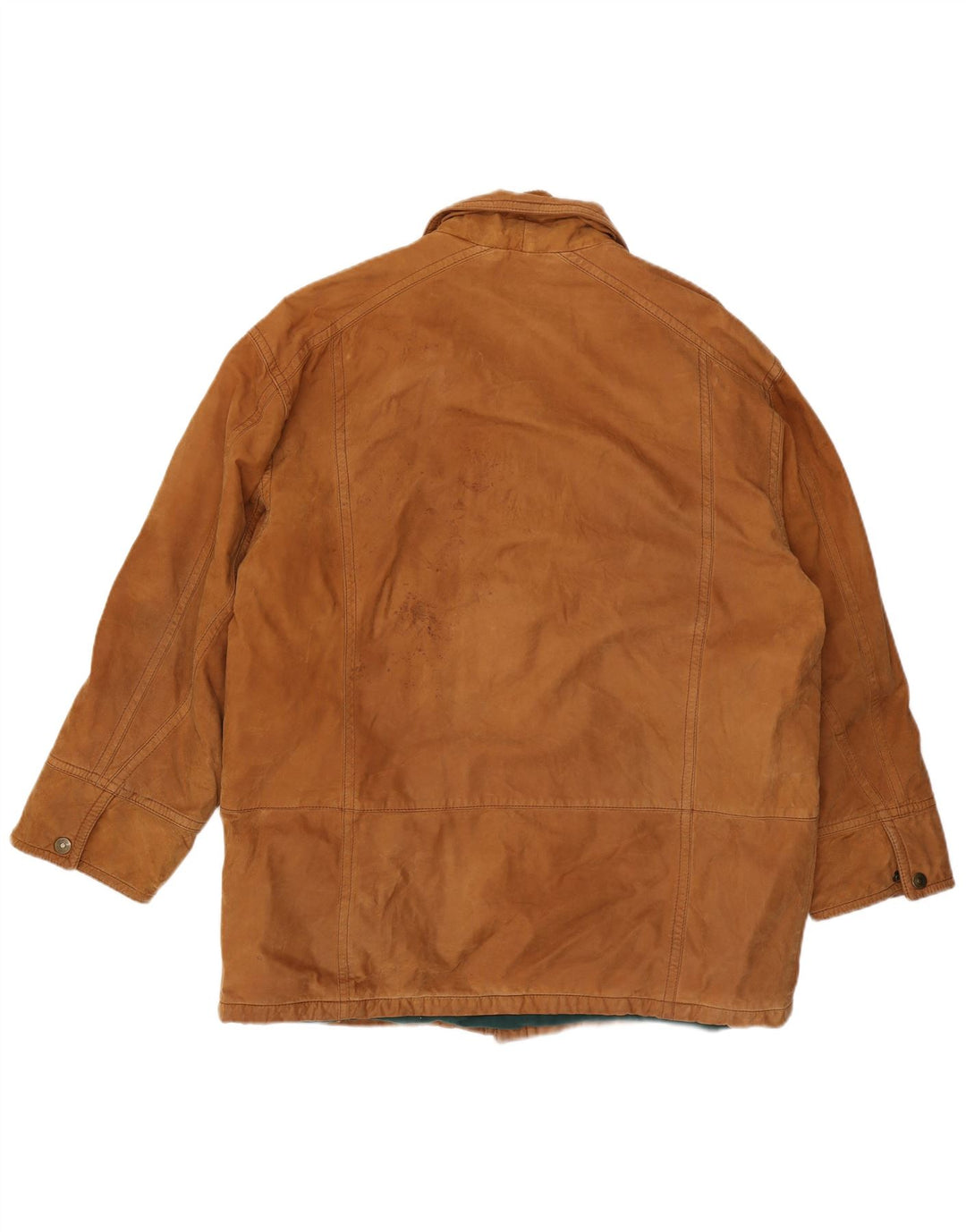 Vintage Ανδρικό Σουέντ Μπουφάν IT 52 XL Καφέ Δερμάτινο