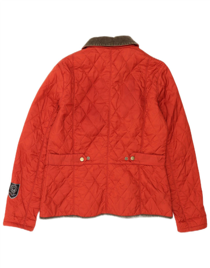 Γυναικείο καπιτονέ μπουφάν Barbour UK 12 Medium Red Polyamide