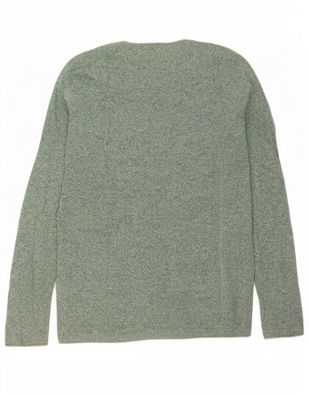 Ανδρικό πουλόβερ Zara Boat Neck Jumper Μεγάλο Πράσινο Flecked