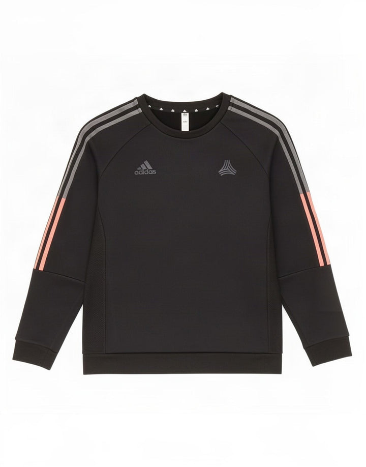 Ανδρικό γραφικό φούτερ Adidas Jumper Μεσαίο μαύρο πολυεστέρα