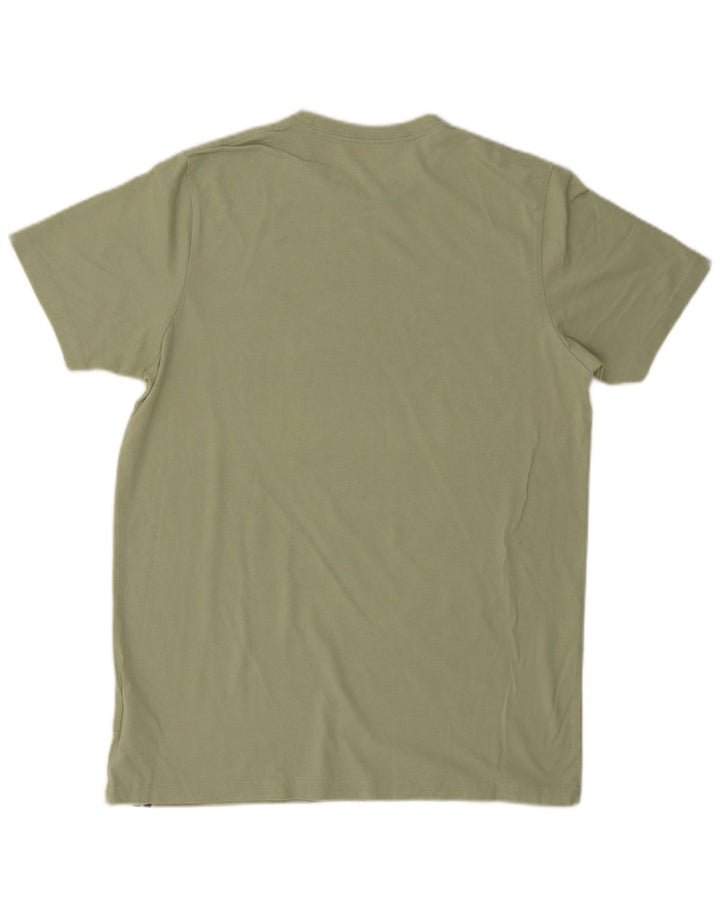 Ανδρικό T-Shirt Weird Fish Top Medium Khaki Cotton