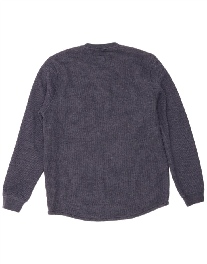 Ανδρικό φούτερ Lee Regular Fit Jumper Μεσαίο μπλε βαμβακερό