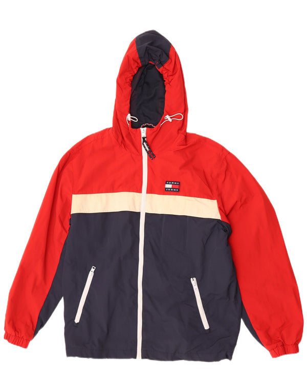 Ανδρικό μπουφάν βροχής Tommy Hilfiger UK 38 Medium πολύχρωμο Colourblock