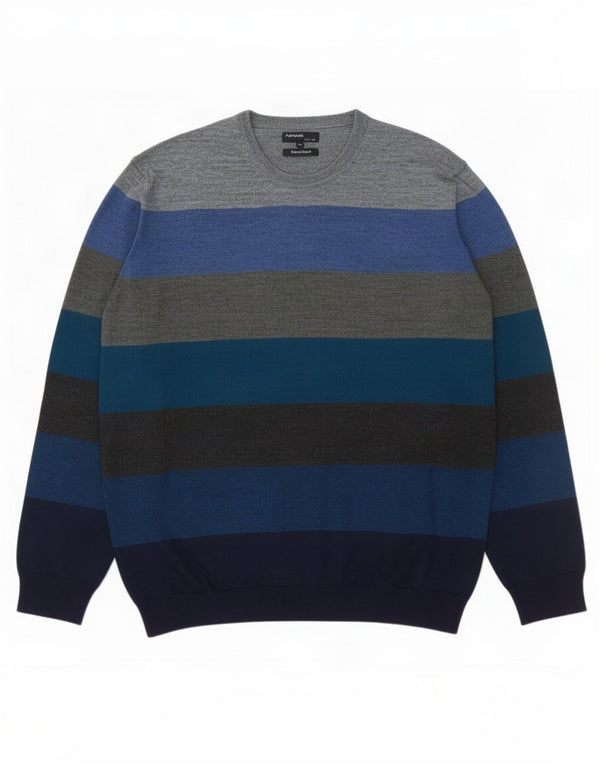 Marks & Spencer Ανδρικό πουλόβερ Autograph Crew Neck Jumper 2XL Πολύχρωμο