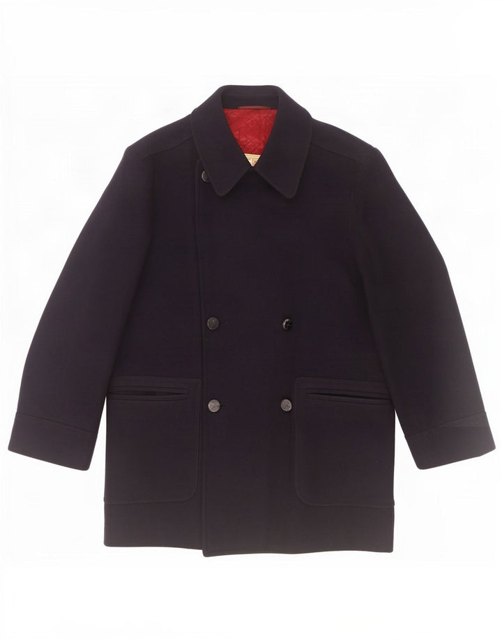 RED'S Ανδρικό παλτό με διπλό στήθος IT 50 Large Navy Blue Wool