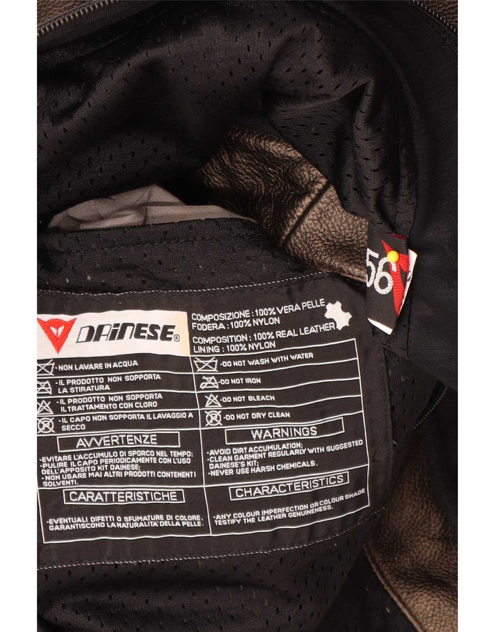 Ανδρικό μπουφάν Dainese Graphic Racer IT 56 XL Brown Colourblock