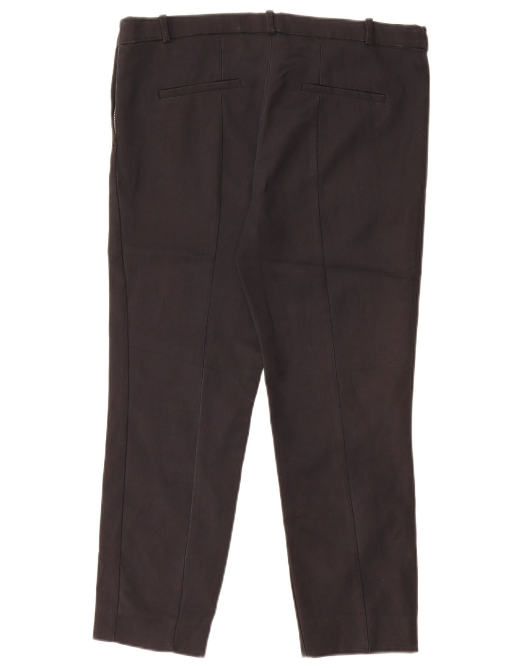 Zara Γυναικείο Slim Cropped Παντελόνι Μεγάλο W34 L24 Μαύρο