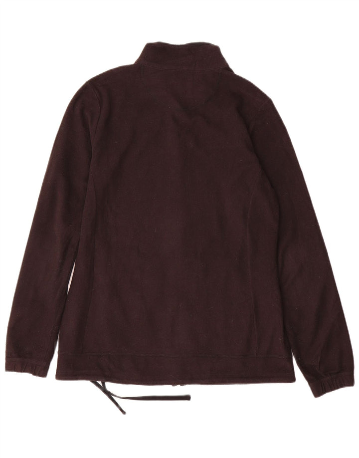 Champion Womens Fleece Jacket UK 12 Medium Black Polyester