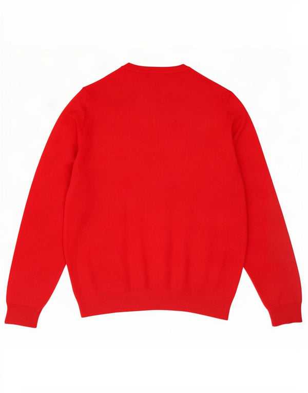 Marks & Spencer Γυναικεία ζακέτα πουλόβερ UK 22 3XL Red Viscose