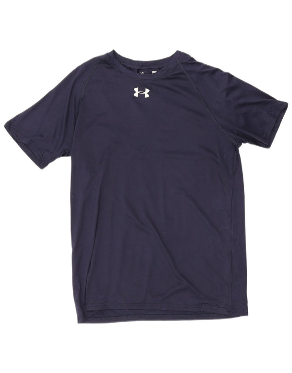 Ανδρικό μπλουζάκι Under Armour Heat Gear Top Small Navy Blue