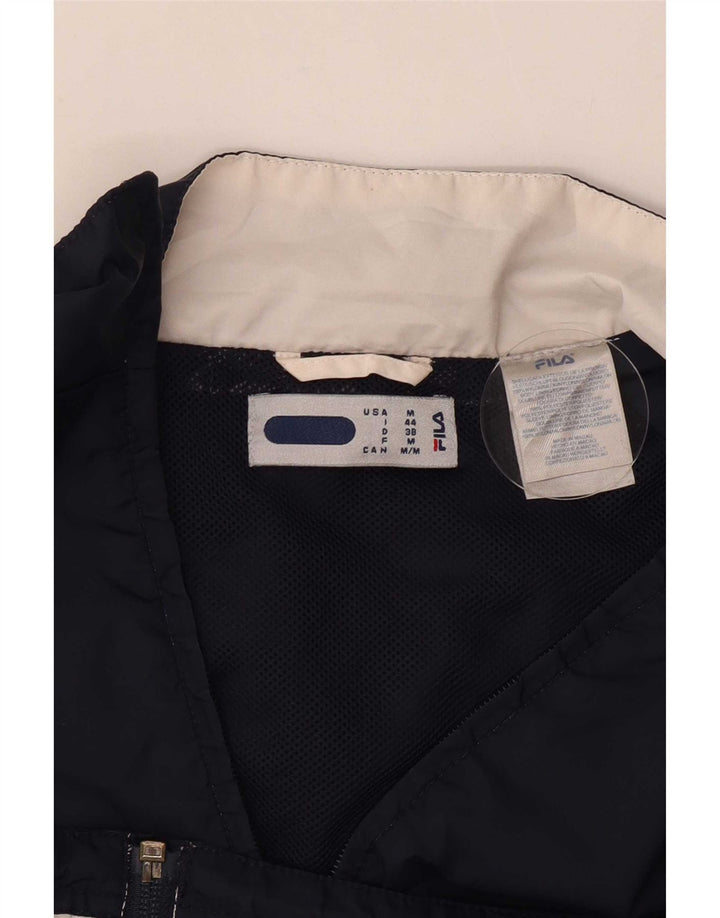 Fila Γυναικεία αθλητική φόρμα Top Jacket IT 44 Medium Navy Blue Colourblock