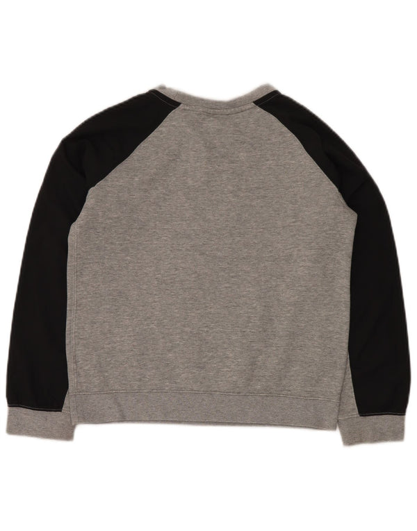 Γραφικό φούτερ NIKE Boys Jumper 10-11 ετών Medium Grey Colourblock