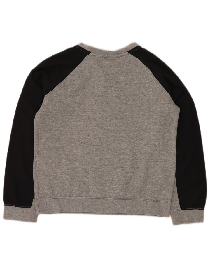 Γραφικό φούτερ NIKE Boys Jumper 10-11 ετών Medium Grey Colourblock