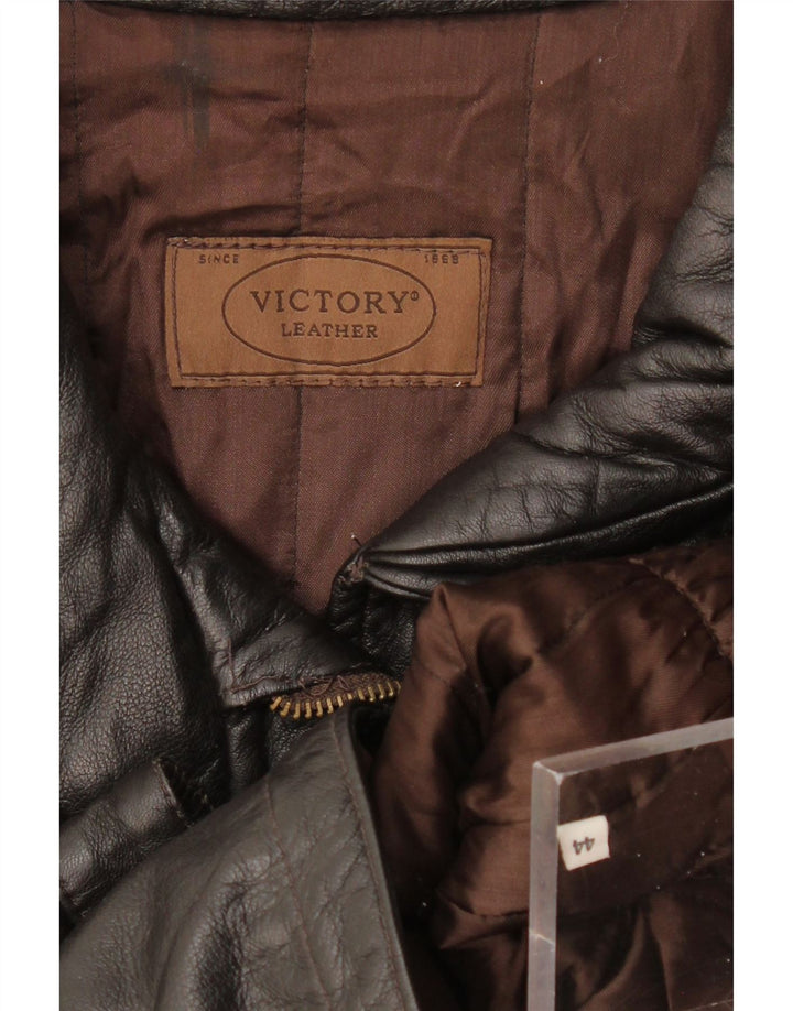 Victory Γυναικείο Δερμάτινο Μπουφάν IT 44 Μεσαίο Μαύρο Δερμάτινο