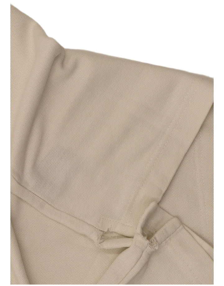 Ανδρικό μπλουζάκι πόλο FILA μικρό σε λευκό