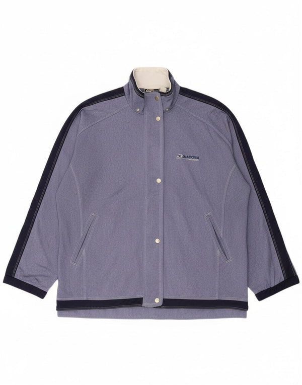 Diadora Γυναικεία φόρμα υπερμεγέθης μπουφάν UK 18 XL Blue Colourblock