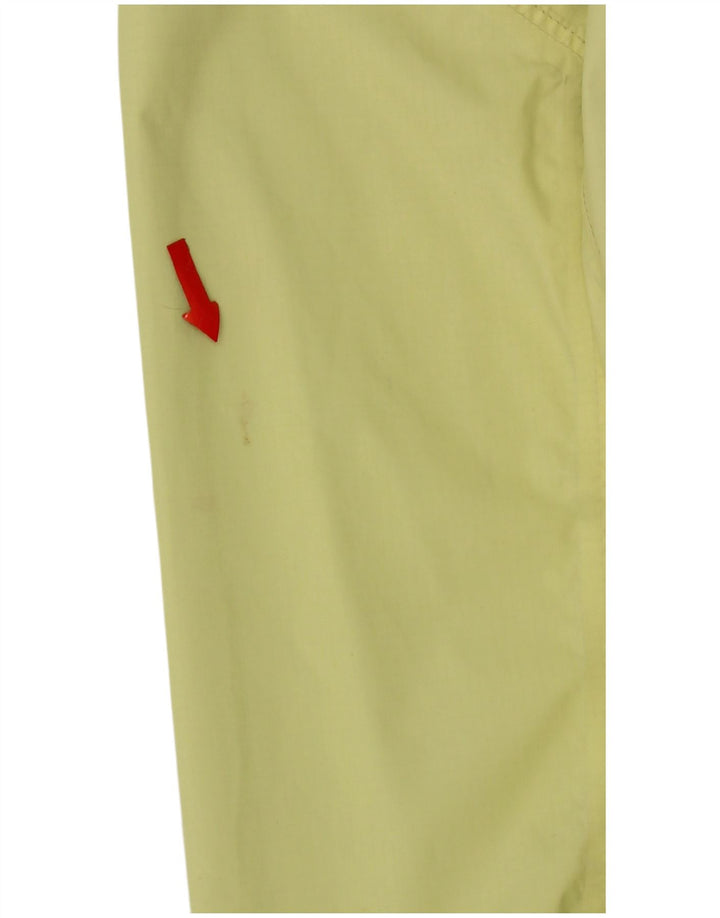 The North Face γυναικείο μπουφάν βροχής με κουκούλα UK 14 Medium Yellow Nylon