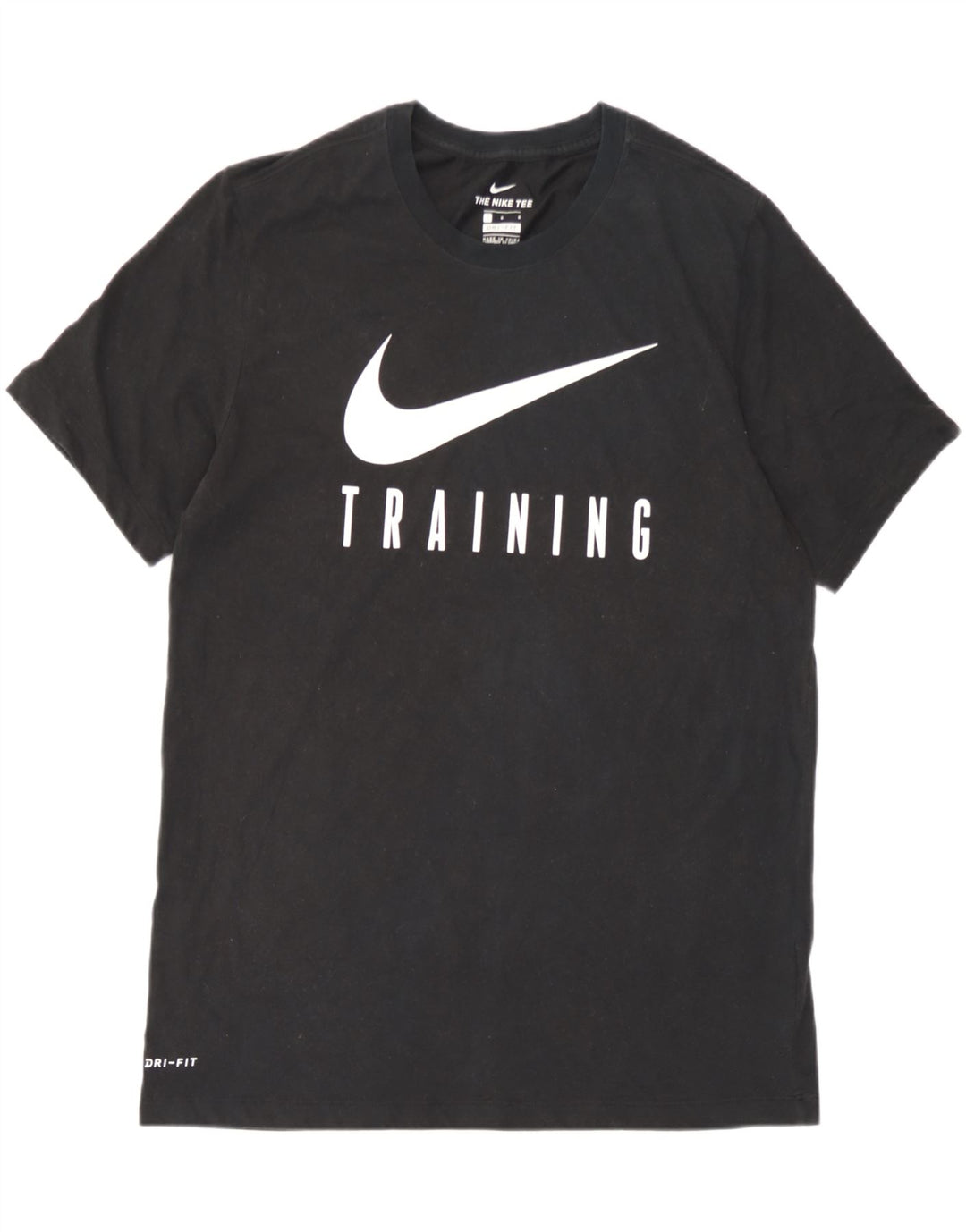 Ανδρικό γραφικό μπλουζάκι Nike Dri Fit Top Large Μαύρο