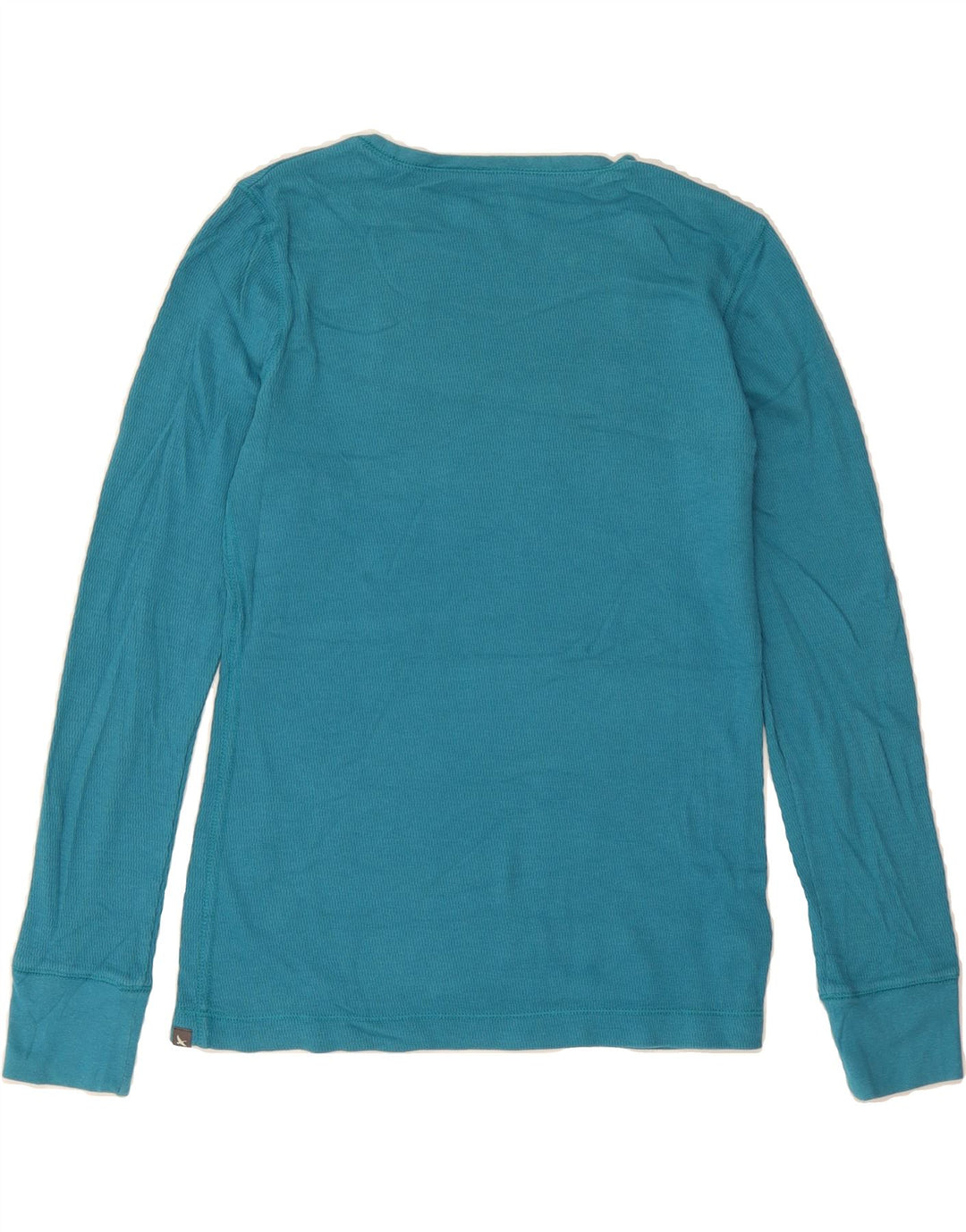 EDDIE BAUER Womens Top Long Sleeve UK 12 Medium Blue Cotton Vintage Eddie Bauer and Second-Hand Eddie Bauer from Messina Hembry 