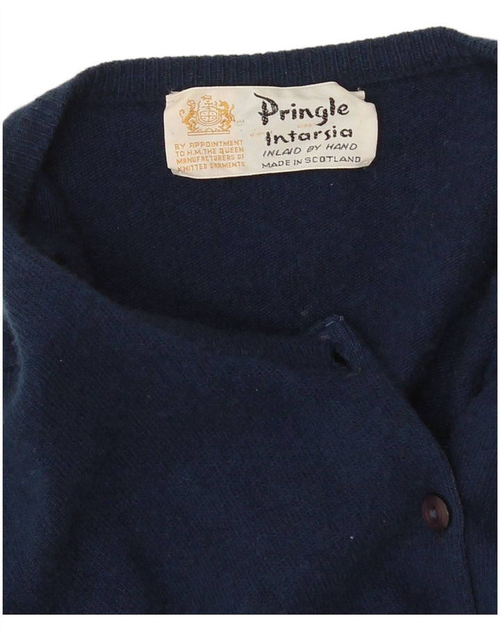 Γυναικεία ζακέτα Pringle UK 14 Medium Navy Blue Argyle/Diamond