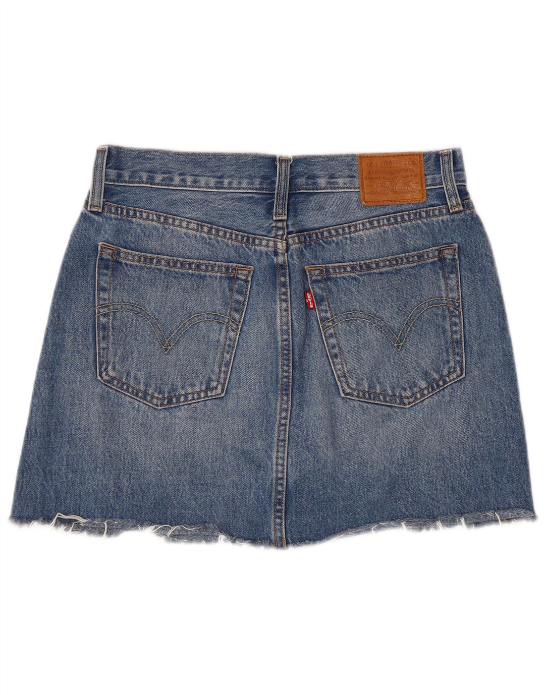 Γυναικεία Μίνι Τζιν Φούστα Levi's W27 Μικρή Μπλε Βαμβακερή