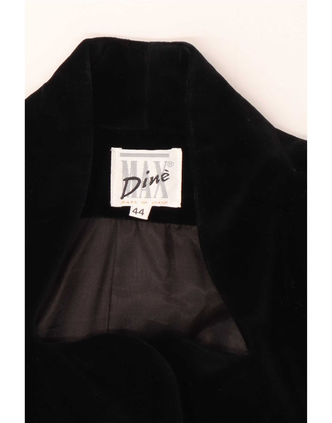 Max Dine Γυναικείο Βελούδινο Μπουλέ Bolero IT 44 Μεσαίο Μαύρο Βαμβακερό