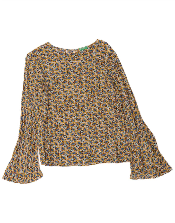 Γυναικεία Abstract Pattern Loose Fit Μπλούζα UK 6 XS Πολύχρωμη