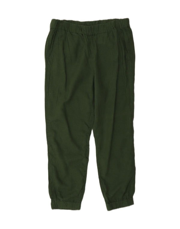 J. Crew Womens Joggers Casual Trousers US 10 Large W32 L27 Green Lenn