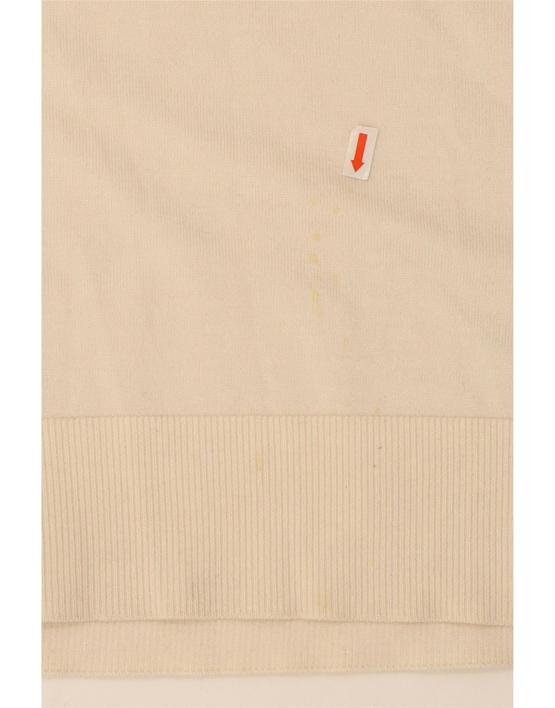 Marks & Spencer Γυναικείο πουλόβερ με λαιμό πόλο UK 12 Medium Off White