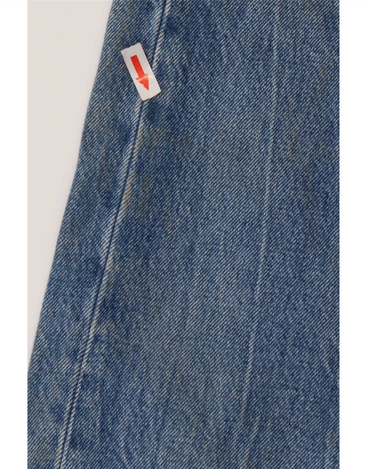 Levi's Womens 501 Distressed Straight Jeans W28 L32 Μπλε βαμβακερό