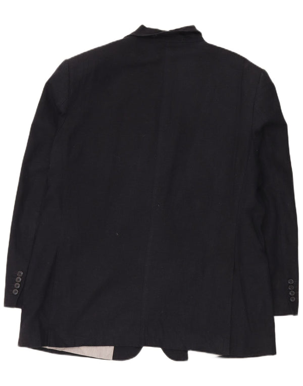 Marks & Spencer Ανδρικό σακάκι μπλέιζερ με 2 κουμπιά UK 44 XL Navy Blue λευκά είδη