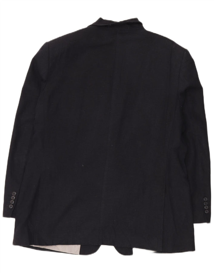 Marks & Spencer Ανδρικό σακάκι μπλέιζερ με 2 κουμπιά UK 44 XL Navy Blue λευκά είδη