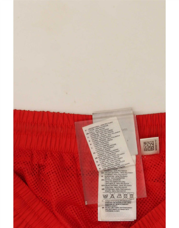 Ανδρικό σορτς Adidas Bermuda Cargo Sport μεγάλο κόκκινο νάιλον