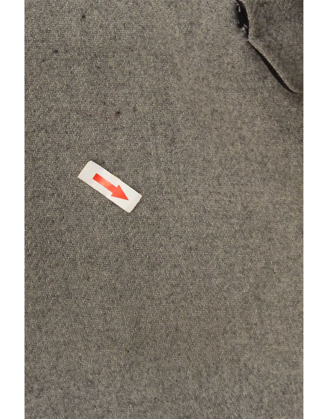 Zara Γυναικείο Παλτό με διπλό στήθος UK 14 Medium Grey Polyester