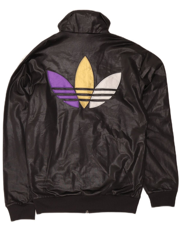 Ανδρική αθλητική φόρμα γραφικών Adidas Top Jacket Small Black Polyester