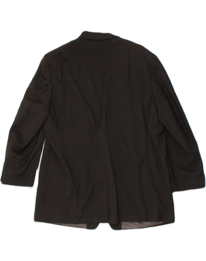 MICHAEL KORS Mens 2 Button Blazer Jacket UK 42 XL Brown Wool | Vintage Michael Kors | Thrift | Second-Hand Michael Kors | Used Clothing | Messina Hembry 